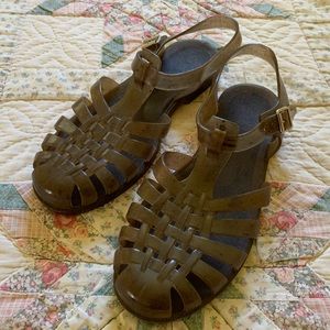 Salter House Plasticana Jelly Sandals, Size 40
